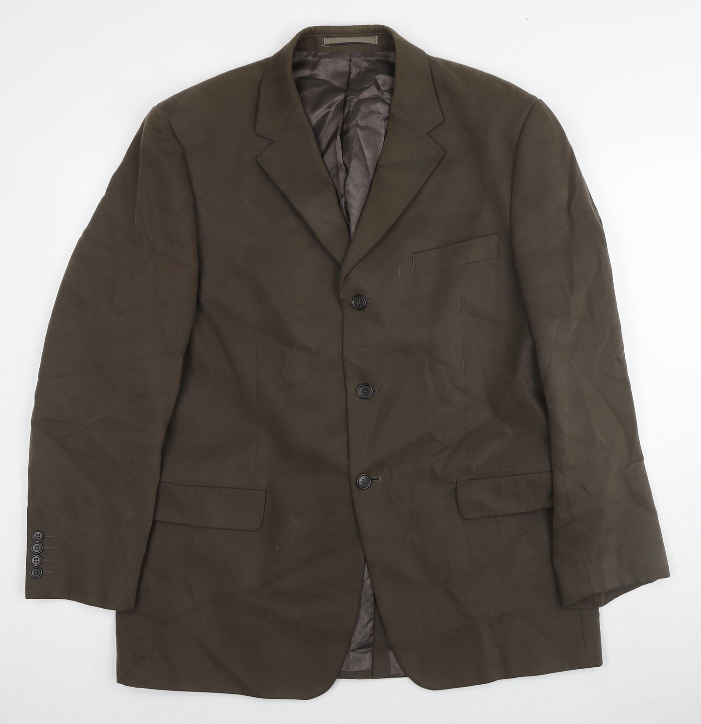 Marks & Spencer Men's Brown Blazer, 42, Regular Fit