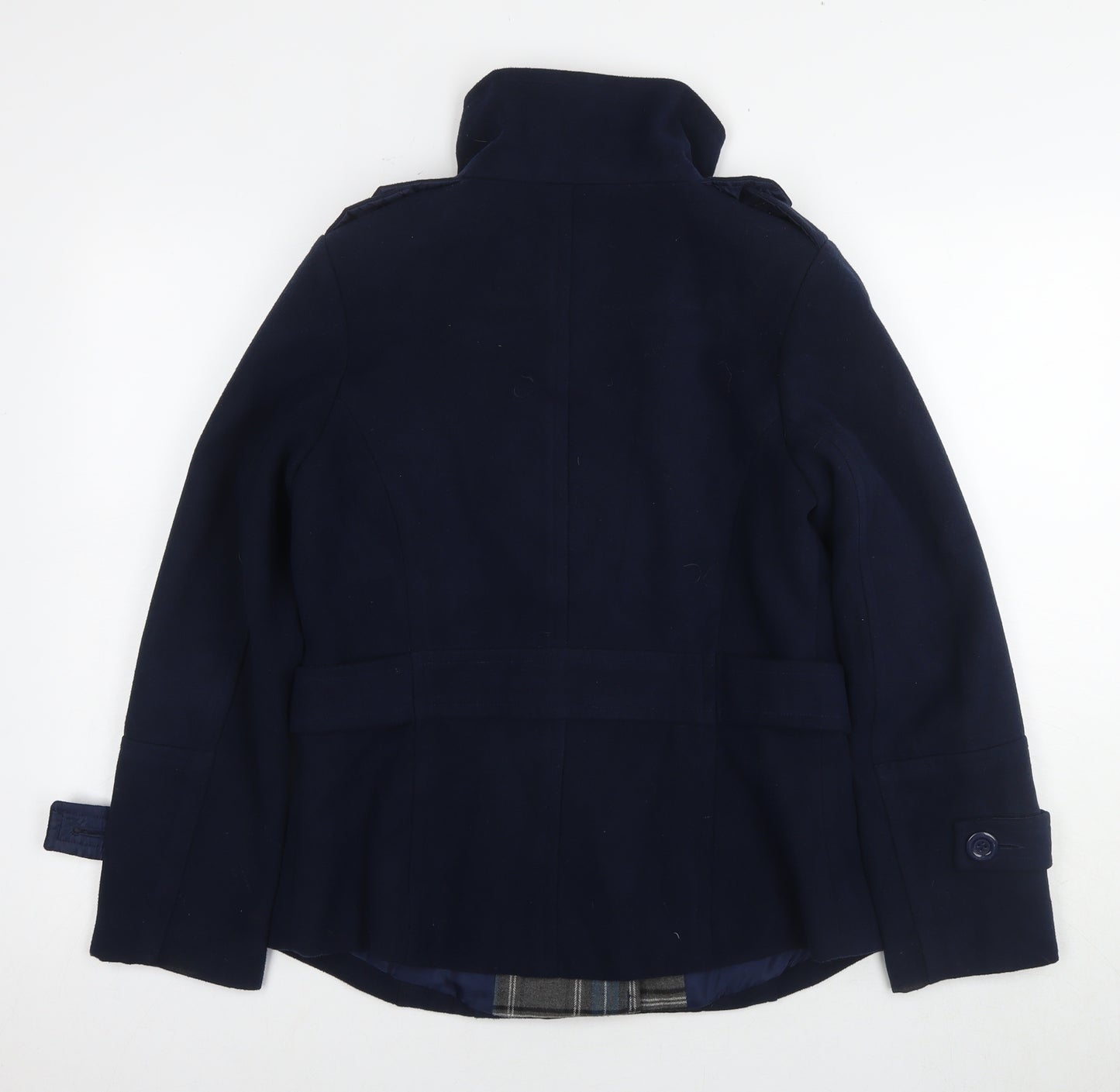 New York Laundry Women's Blue Pea Coat - Size 10