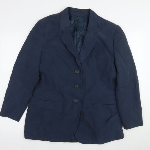 C&A Women’s Blue Blazer, Size 14, Business Casual
