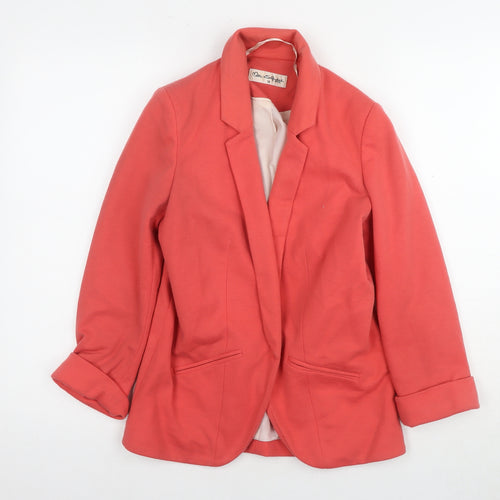 Miss Selfridge Women's Coral Blazer, Size 10, Collared, Excellent