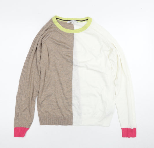 Next Women's Multicoloured Crew Neck Jumper S