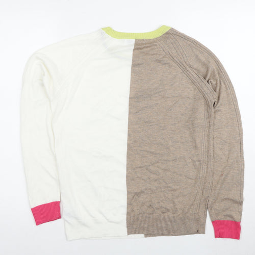 Next Women's Multicoloured Crew Neck Jumper S