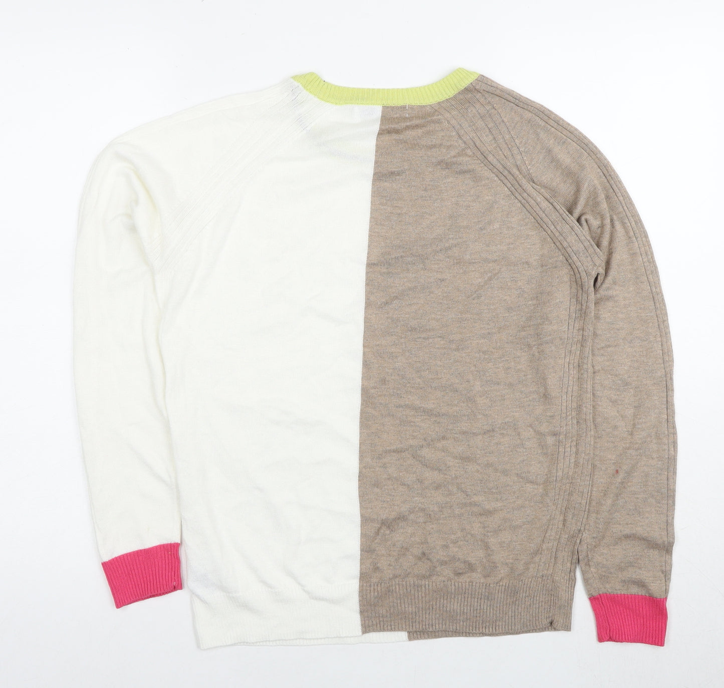 Next Women's Multicoloured Crew Neck Jumper S