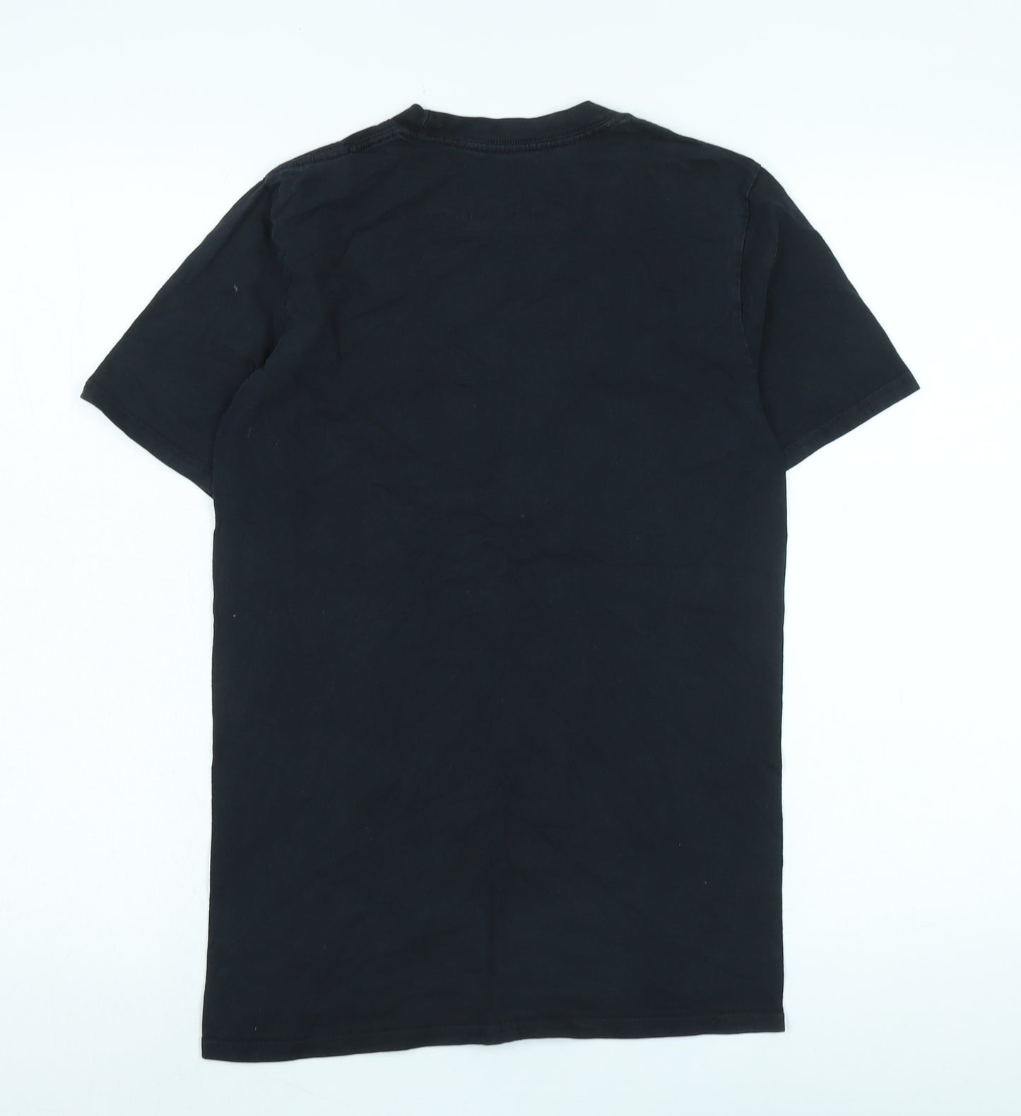 Nintendo Boys Black Graphic T-Shirt, Small, Regular Fit