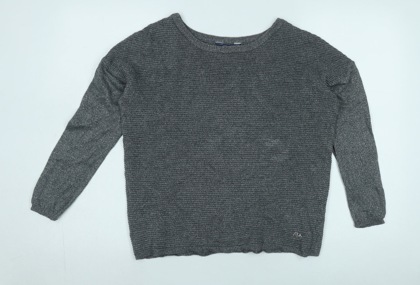 Joules Women's Grey Pullover Jumper Size 10