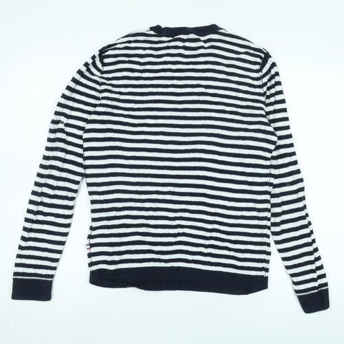 Jack & Jones Unisex Striped Pullover Jumper M