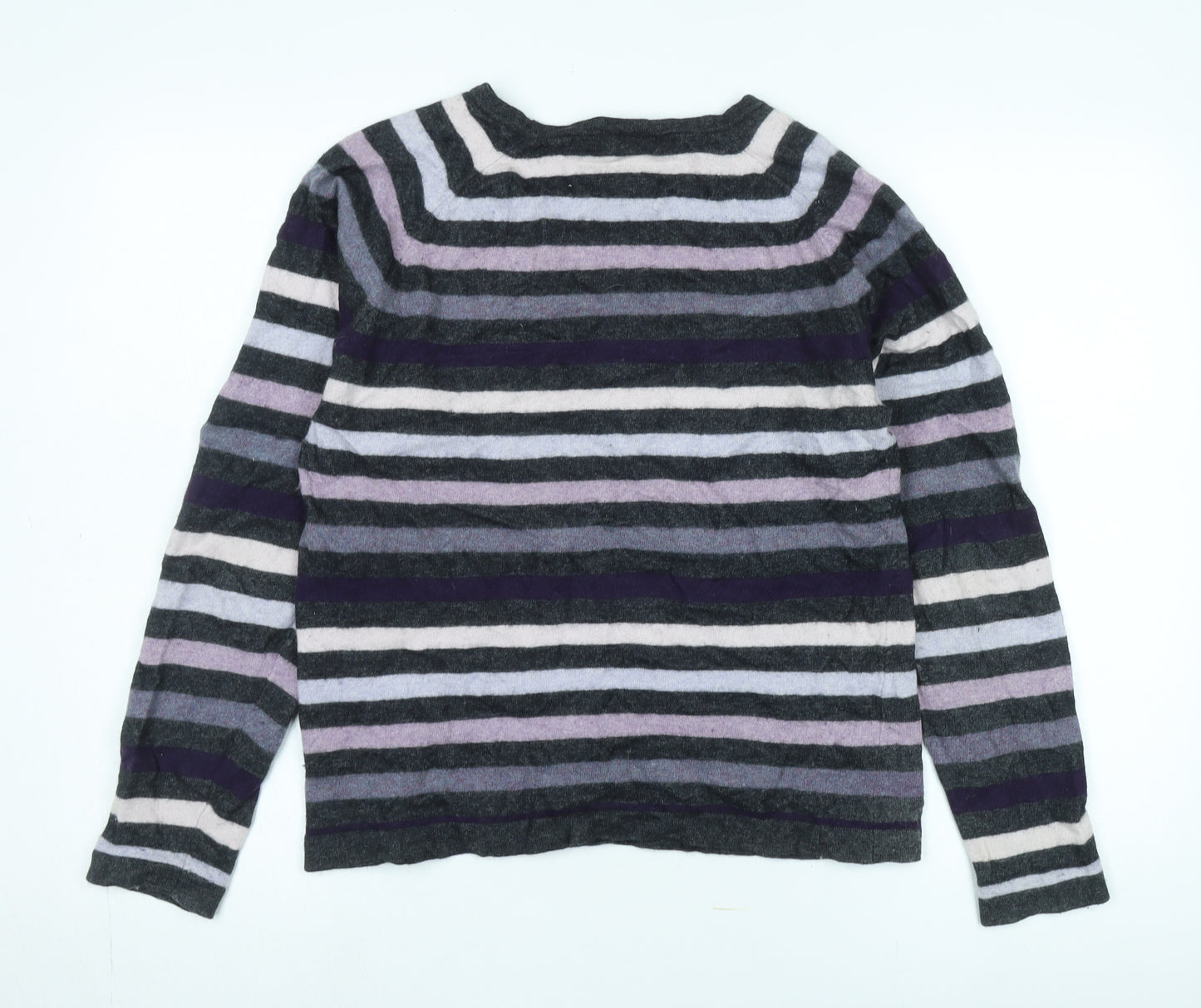 Reiss Women's Multicoloured Striped Jumper M