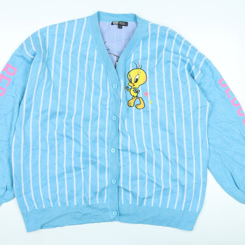 Looney Tunes Women's Blue Tweety Cardigan