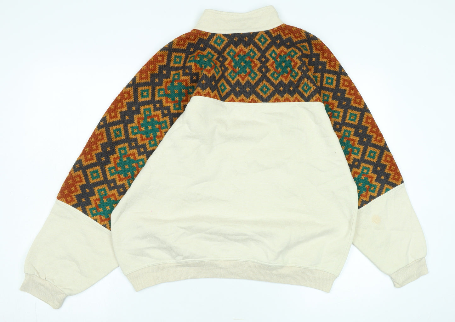 Hoplois de Beaurue Aztec Beige Sweatshirt M Unisex