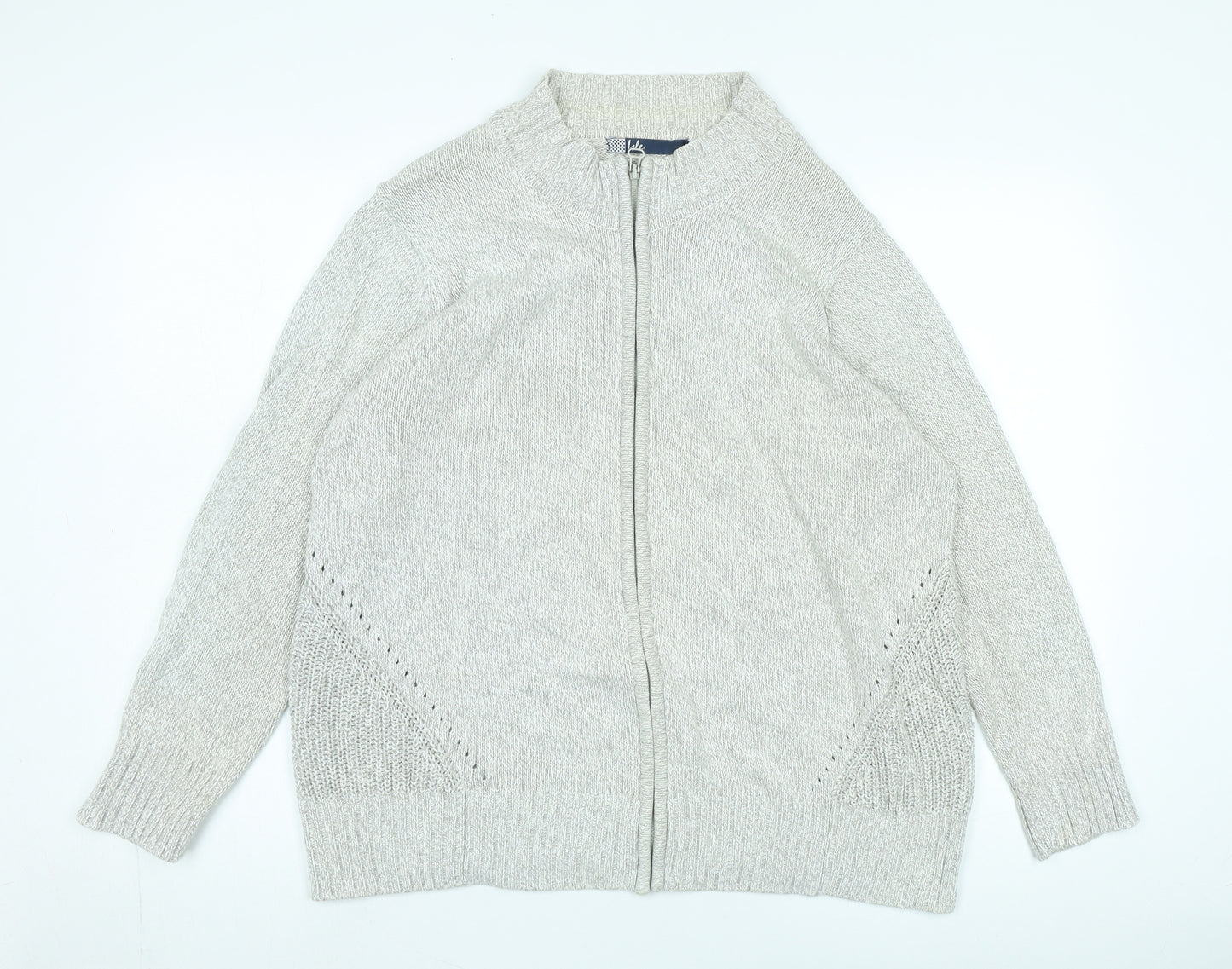 Xtr Tee Men's Ivory Cotton Full Zip Jumper XS