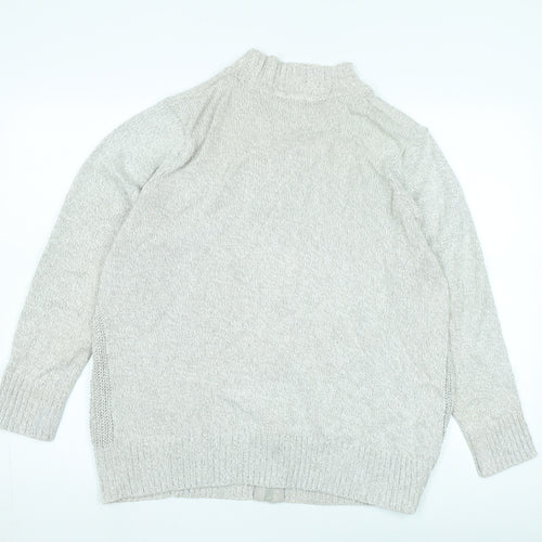 Xtr Tee Men's Ivory Cotton Full Zip Jumper XS