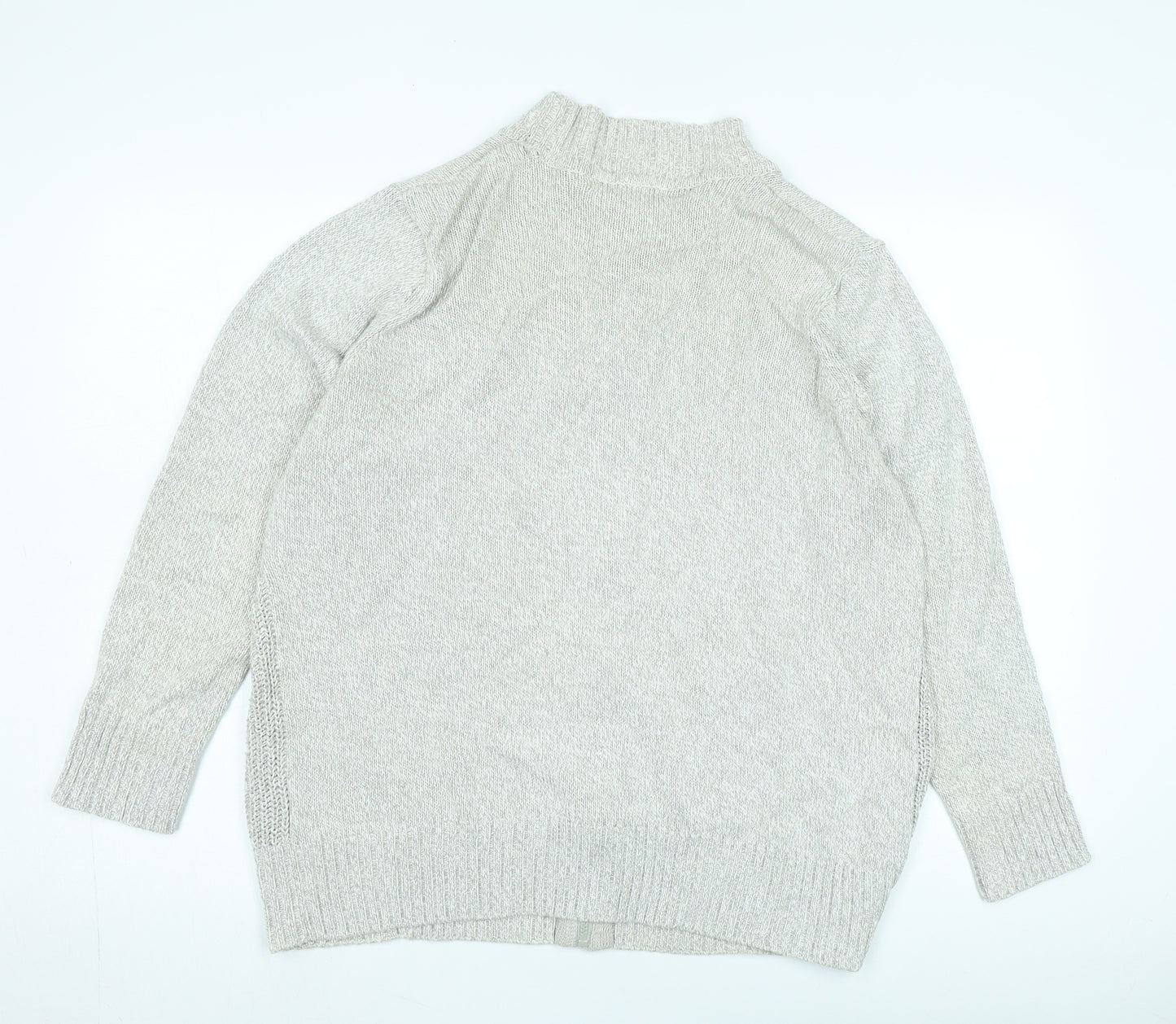 Xtr Tee Men's Ivory Cotton Full Zip Jumper XS