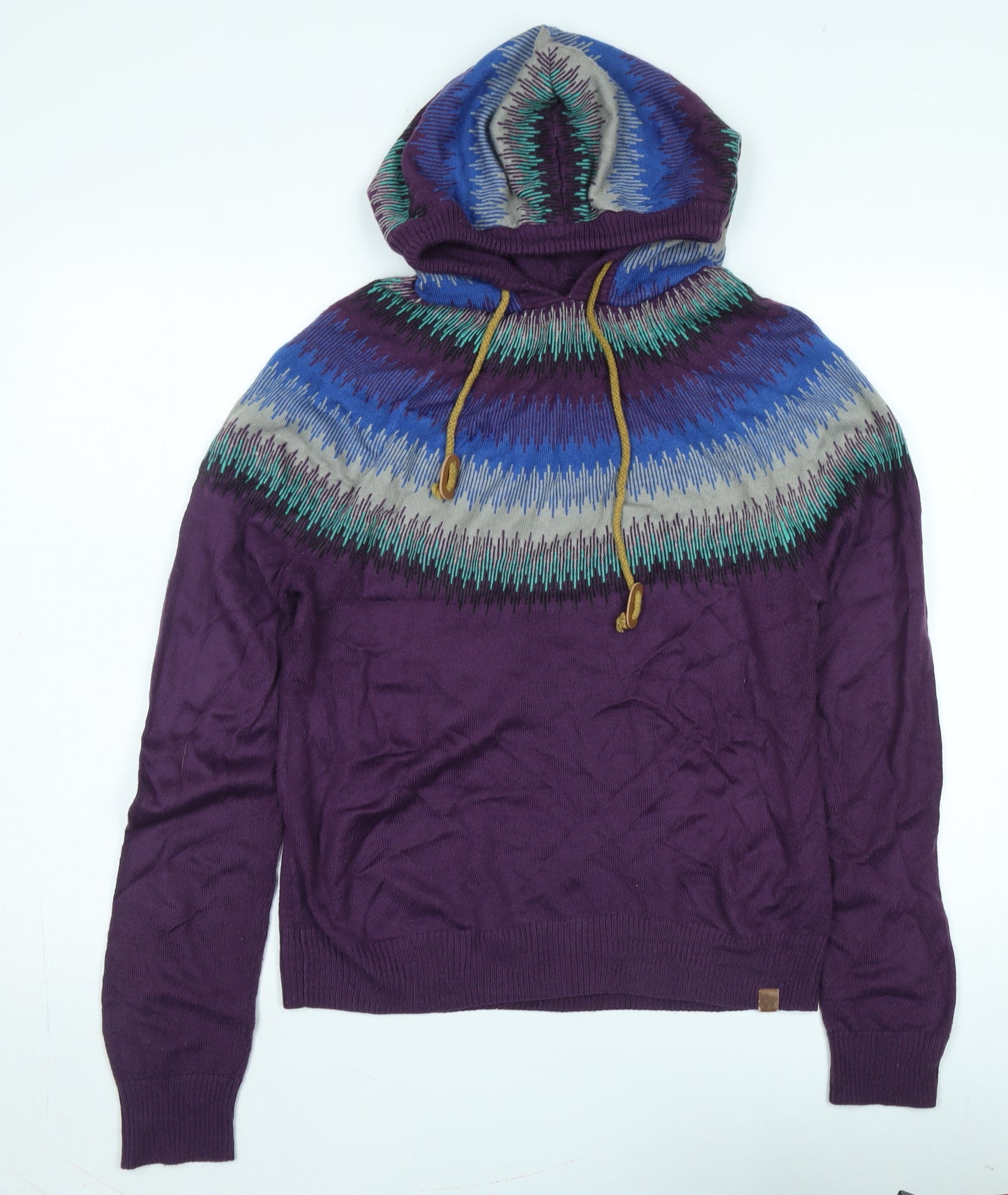 Tokyo Laundry Women's Purple Hooded Jumper - Size M