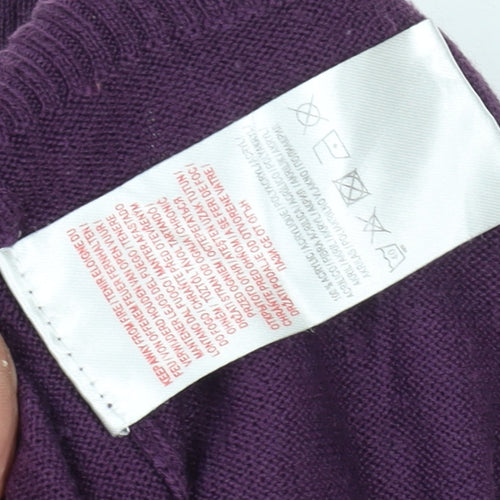 Tokyo Laundry Women's Purple Hooded Jumper - Size M