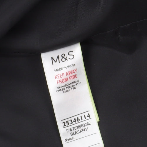 Marks and Spencer Black Men's Blazer Size 41R