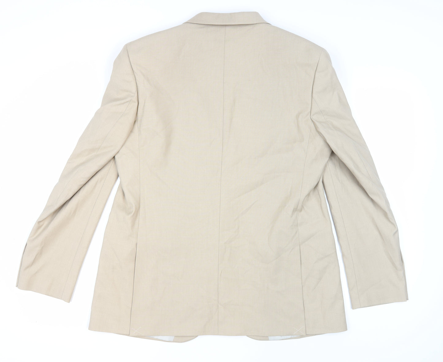 Marks and Spencer Men's Beige Linen Blazer 44R