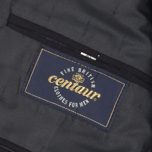Centaur Men's Black Wool Blazer, UK 40 Regular Fit