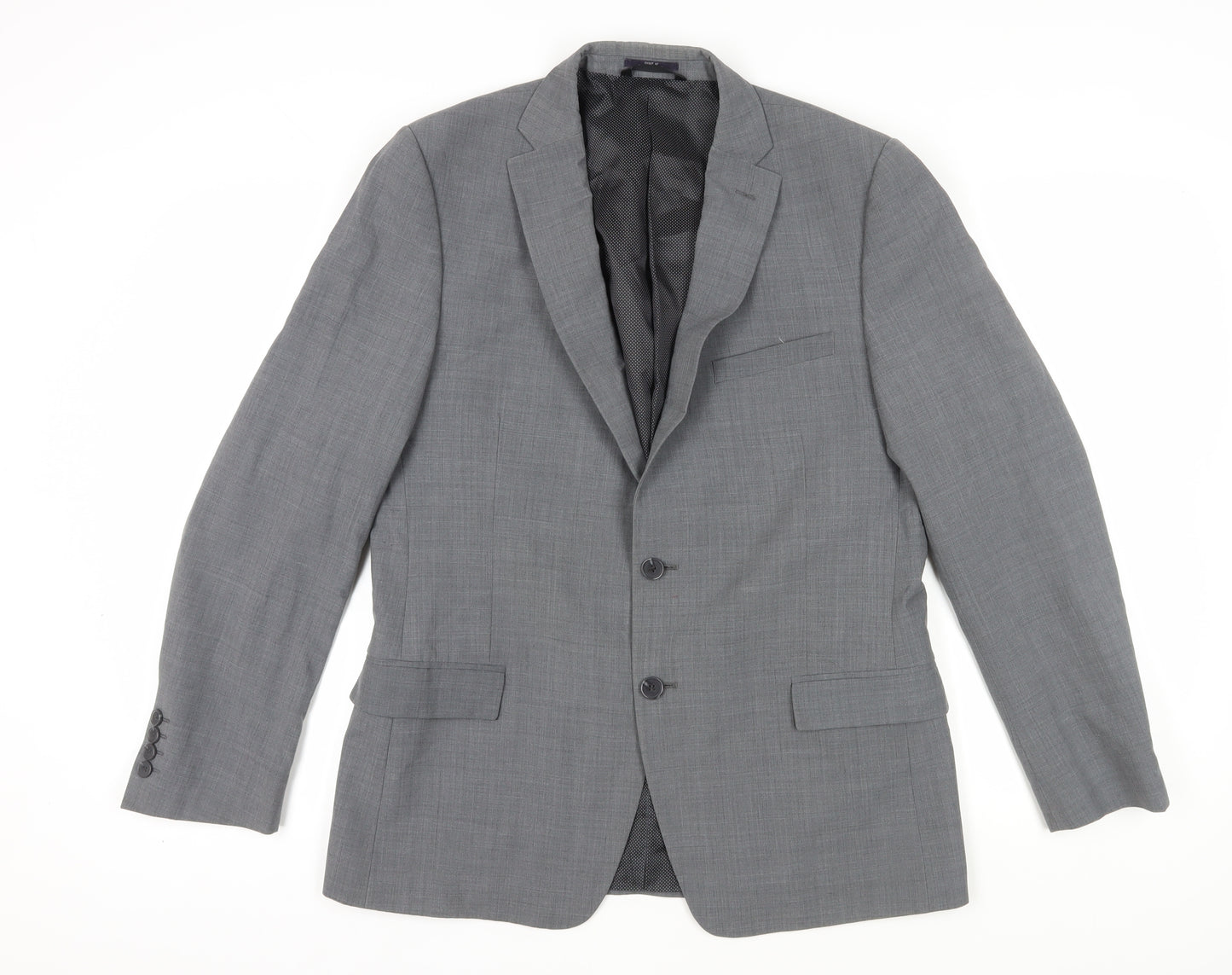 Marks and Spencer Men's Grey Blazer 42 Regular