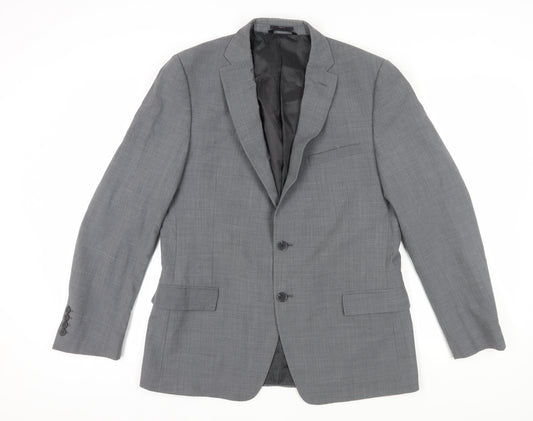 Marks and Spencer Men's Grey Blazer 42 Regular