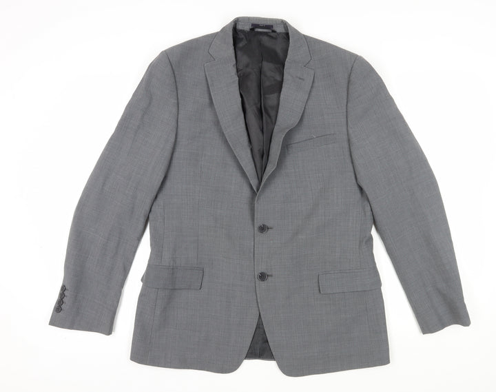 Marks and Spencer Men's Grey Blazer 42 Regular
