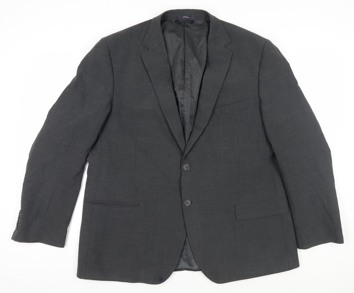 Marks and Spencer Men's Black Blazer, Size UK 40, Wool Blend