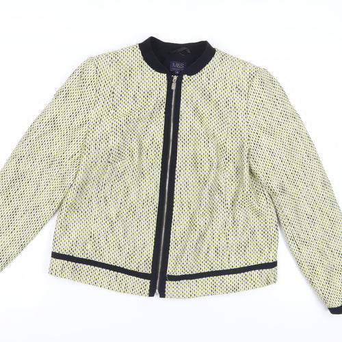 Marks and Spencer Women's Multicoloured Blazer Size 16