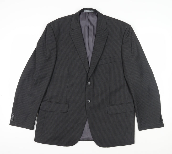 Jack Reid Mens Grey Blazer 44 Short Business Formal