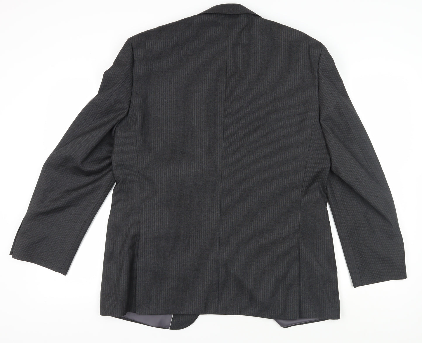 Jack Reid Mens Grey Blazer 44 Short Business Formal