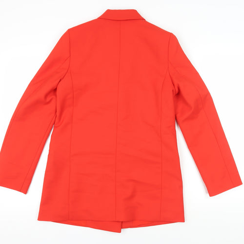 H&M Women's Red Double-Breasted Blazer XS