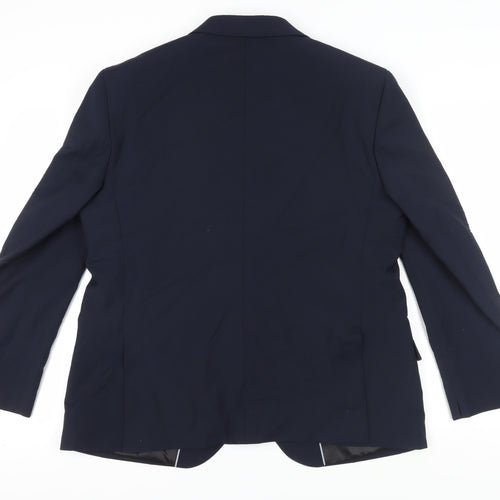 Marks and Spencer Men's Navy Blazer, Size 44 Short, Classic Fit