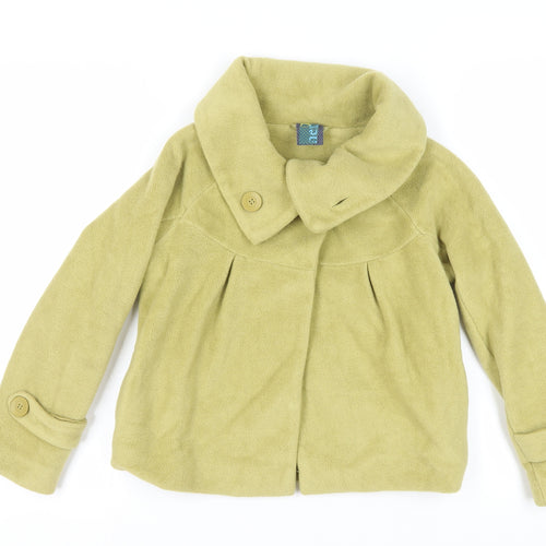 Next Girls Green Mid-Length Coat, 12 Years, Autumn/Winter