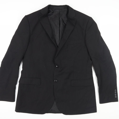 Marks and Spencer Men's Black Blazer 42 Regular Fit