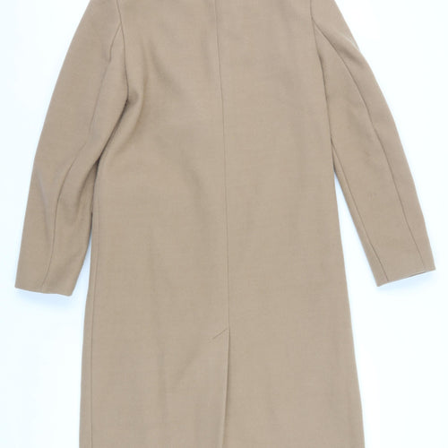 Marks & Spencer Women's Beige Classic Overcoat Size 8