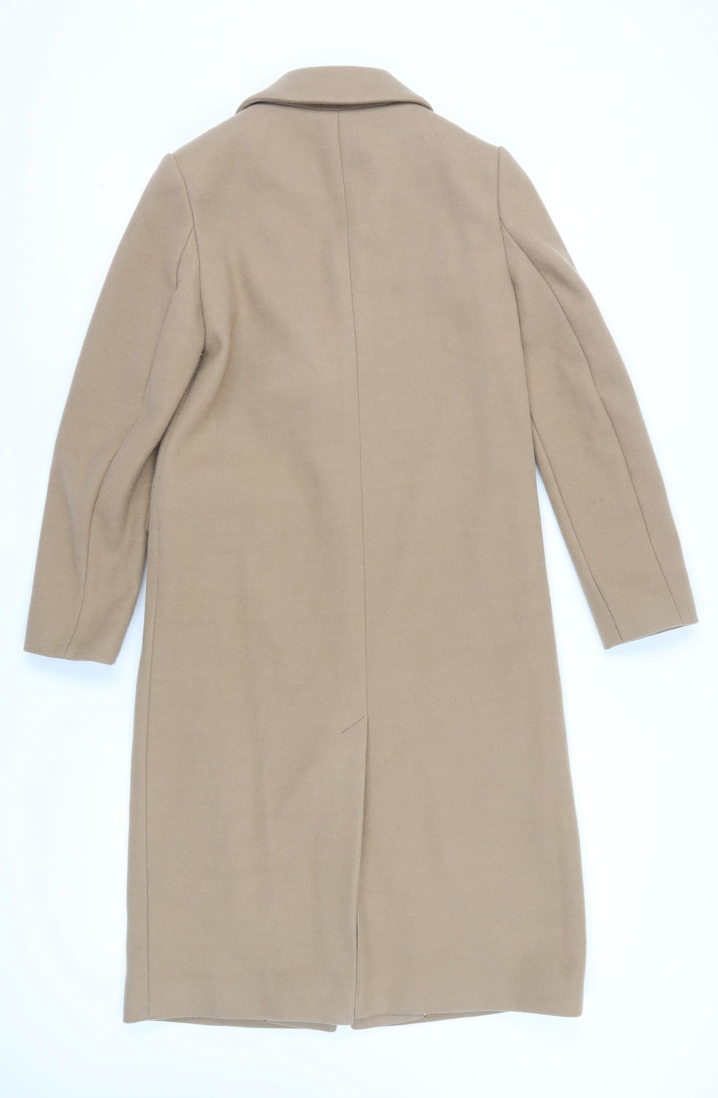 Marks & Spencer Women's Beige Classic Overcoat Size 8