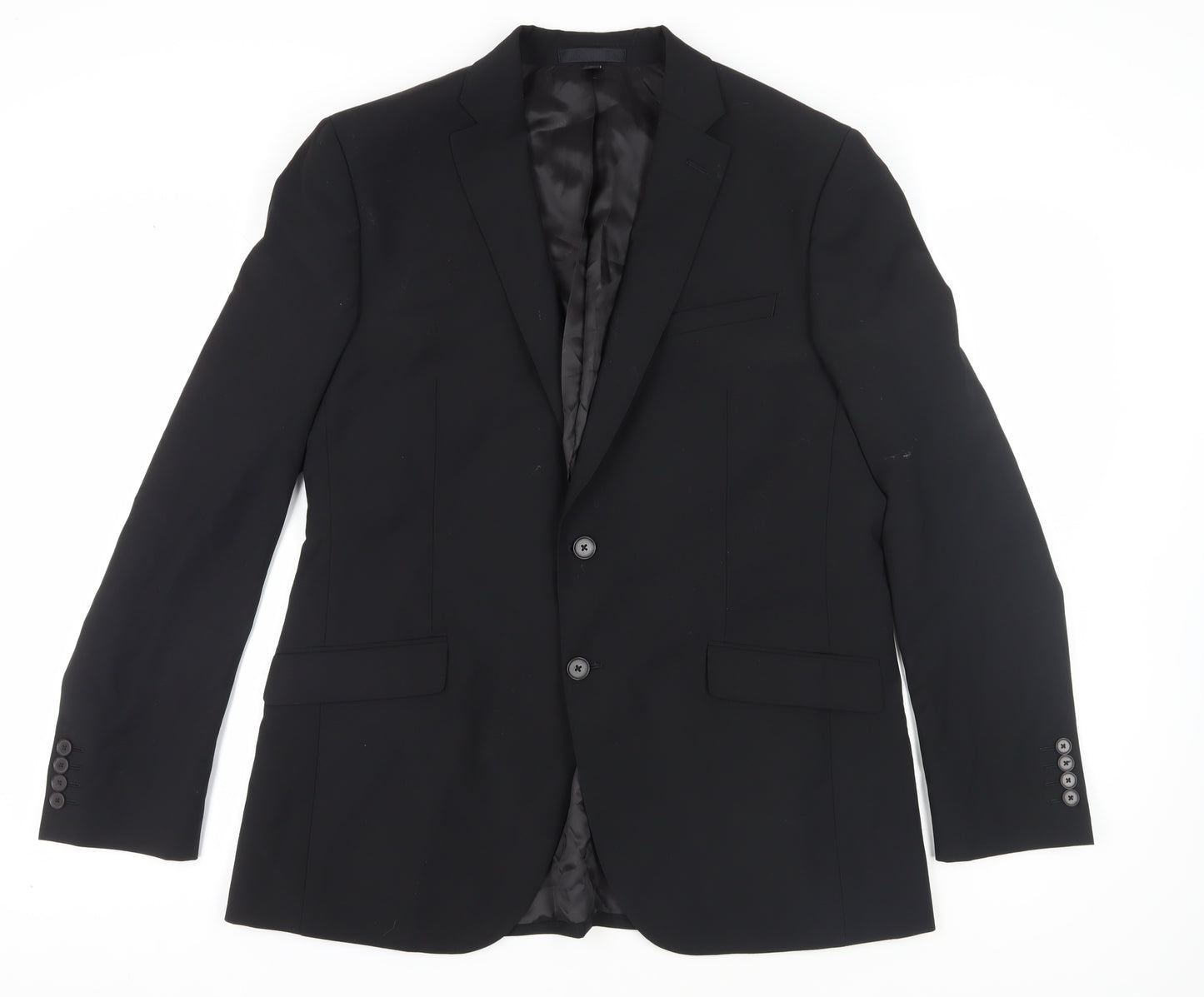 Marks & Spencer Men's Black 42L Formal Blazer