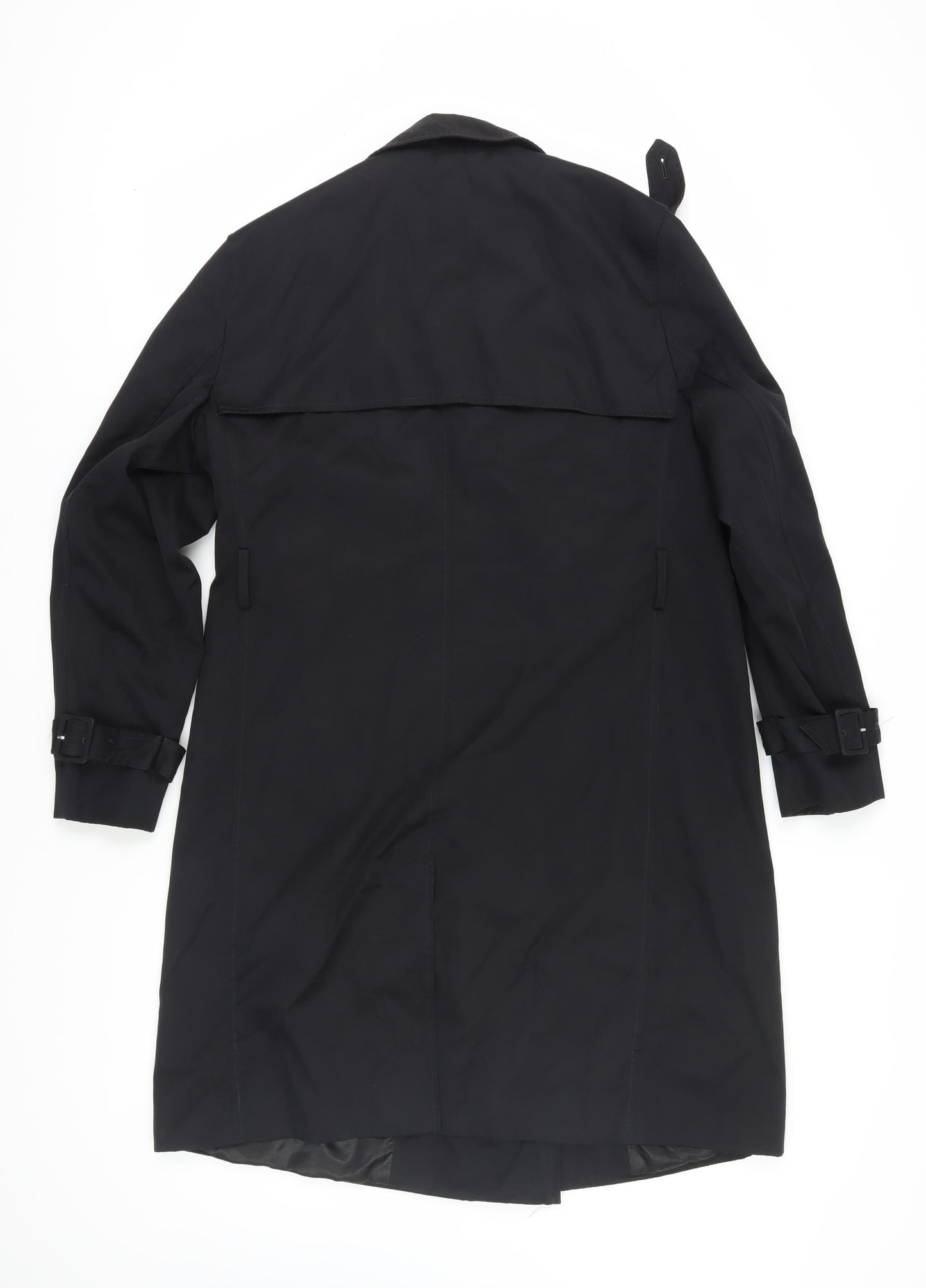 Marks and Spencer Women's Black Trench Coat Size 16