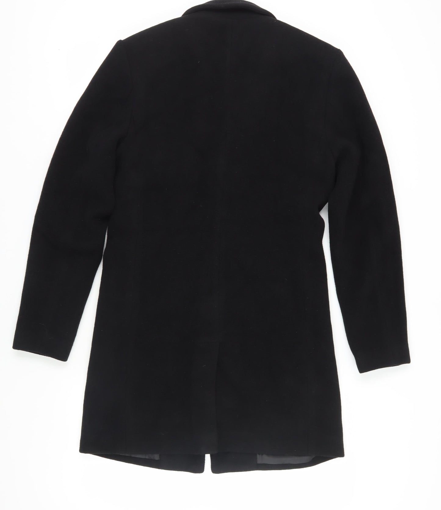 Only & Sons Men's Black Wool Overcoat Size S