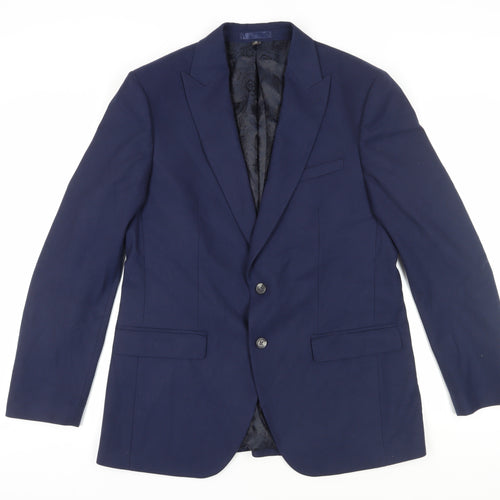 Marks and Spencer Men's Blue Blazer 42R Formal