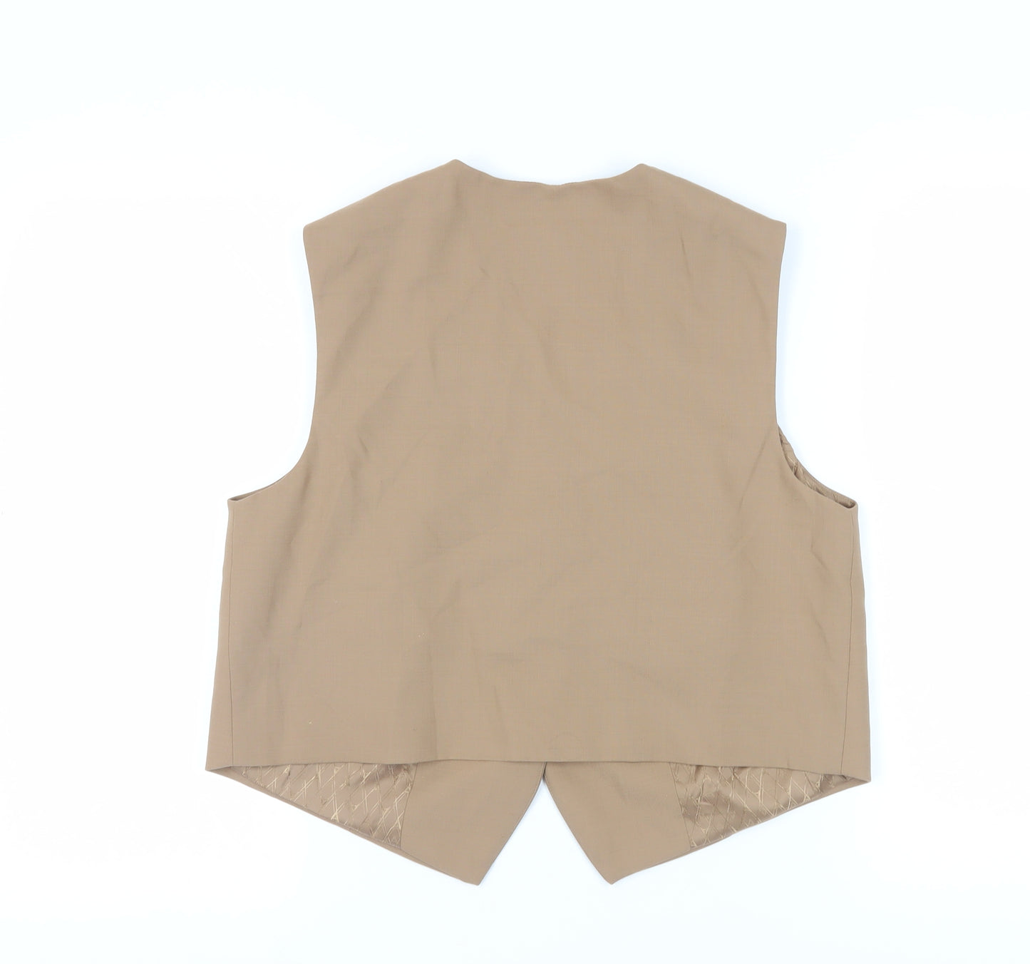 Marks and Spencer Women's Beige Regular Fit Waistcoat Suit