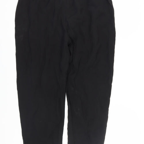 Marks and Spencer Women's Black Trousers UK 16 Regular