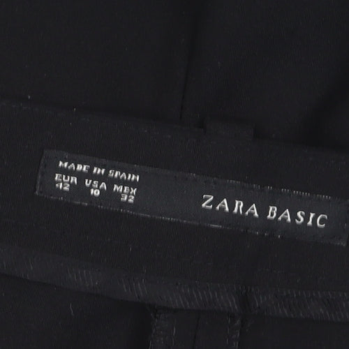 Zara Women's Black Dress Pants, Size 14, Viscose Blend