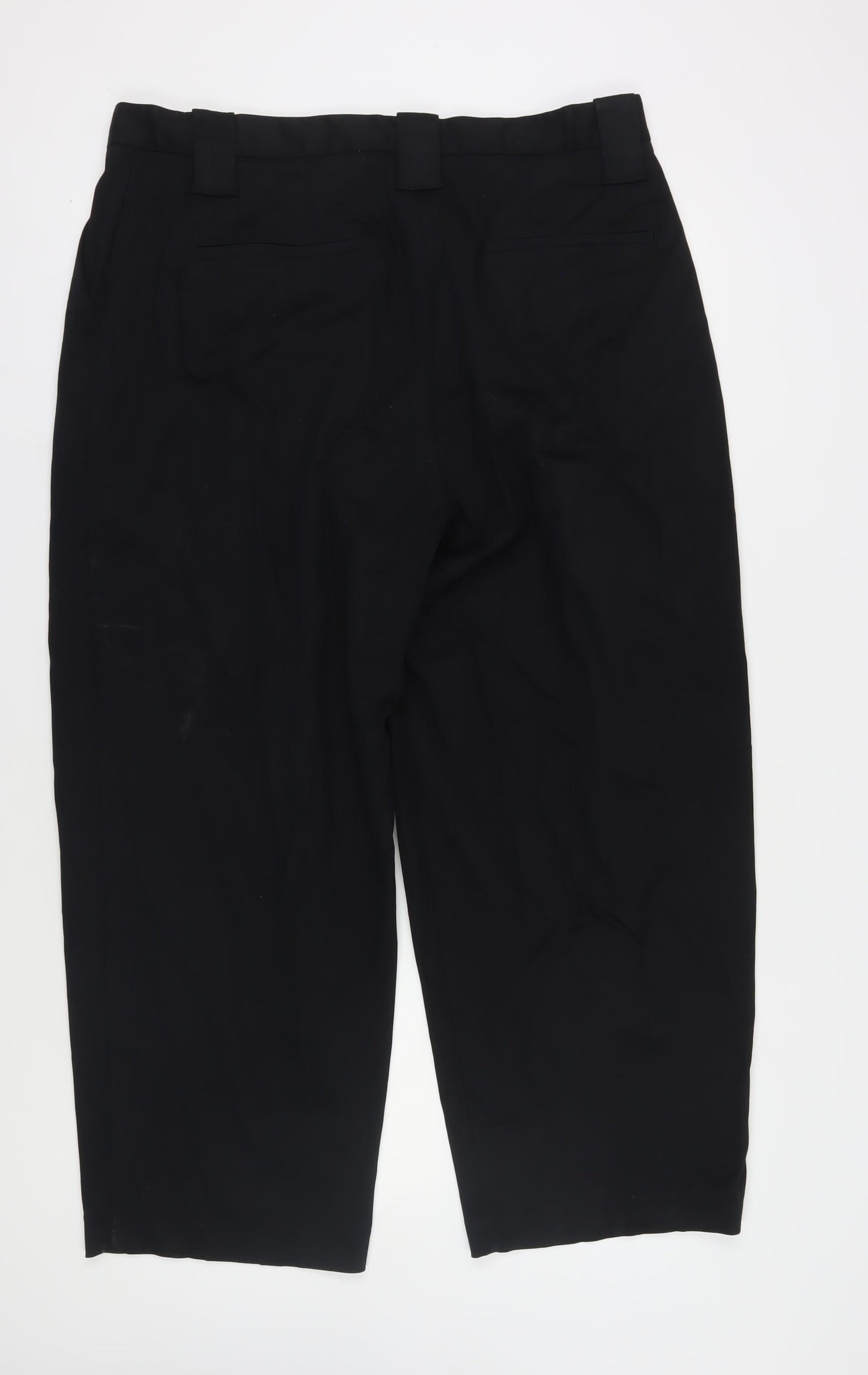 Marks and Spencer Women's Black Cropped Trousers Size 20