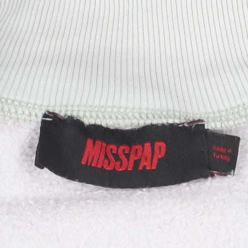 MISSPAP Women's White Pullover Sweatshirt Size 6