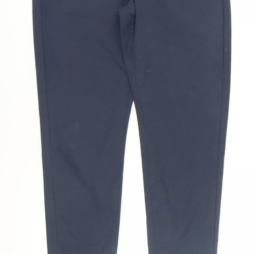 Marks and Spencer Women's Blue Dress Pants, Size 10