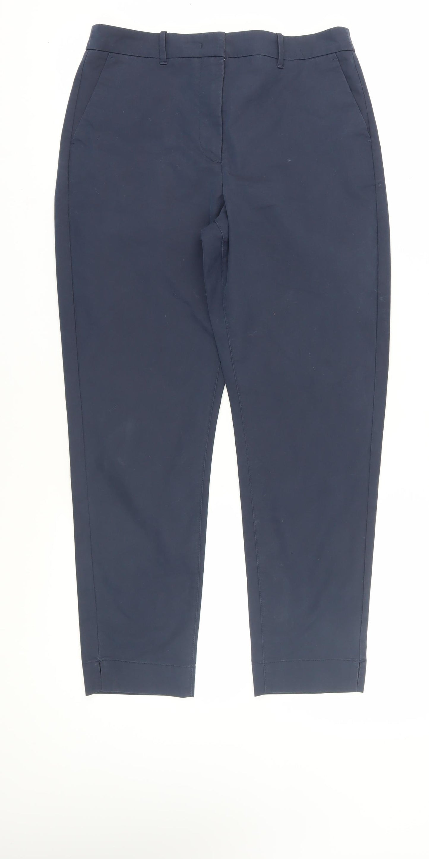 Marks and Spencer Women's Blue Dress Pants, Size 10