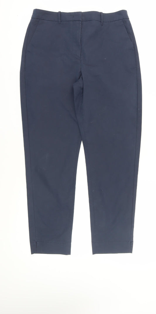 Marks and Spencer Women's Blue Dress Pants, Size 10