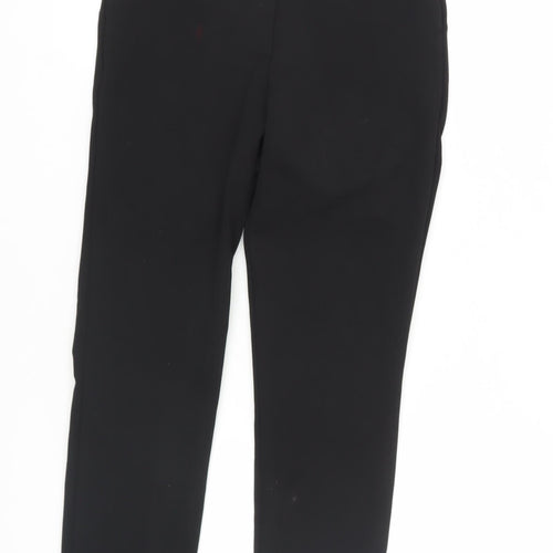 Marks and Spencer Women's Black Cropped Trousers - Size 8