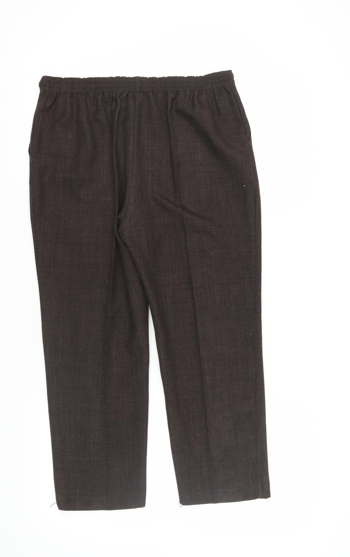 BHS Women's Petite Brown Dress Pants, Size 14, Polyester