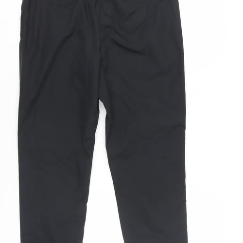 Marks and Spencer Womens Black Chino Trousers Size 14
