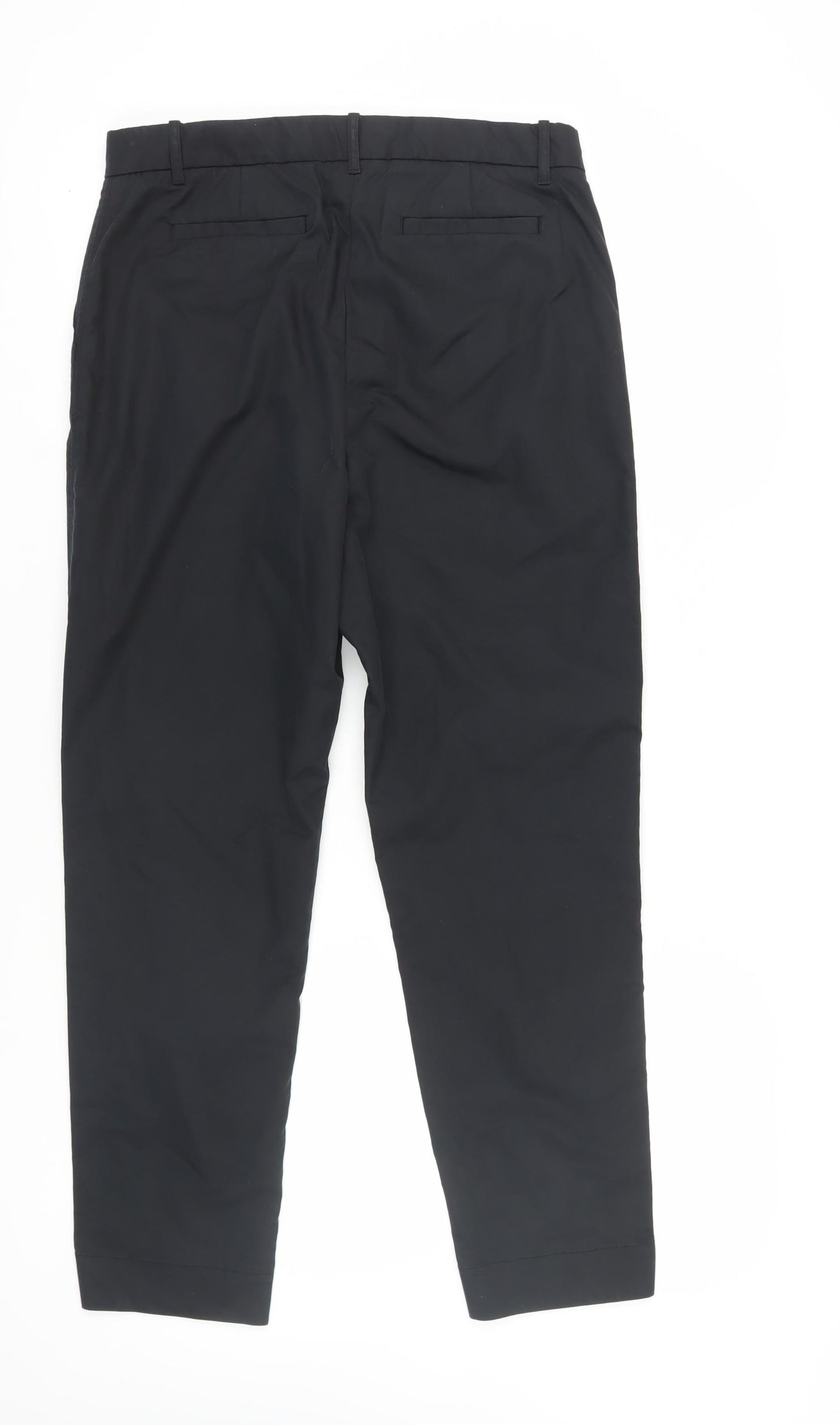 Marks and Spencer Womens Black Chino Trousers Size 14